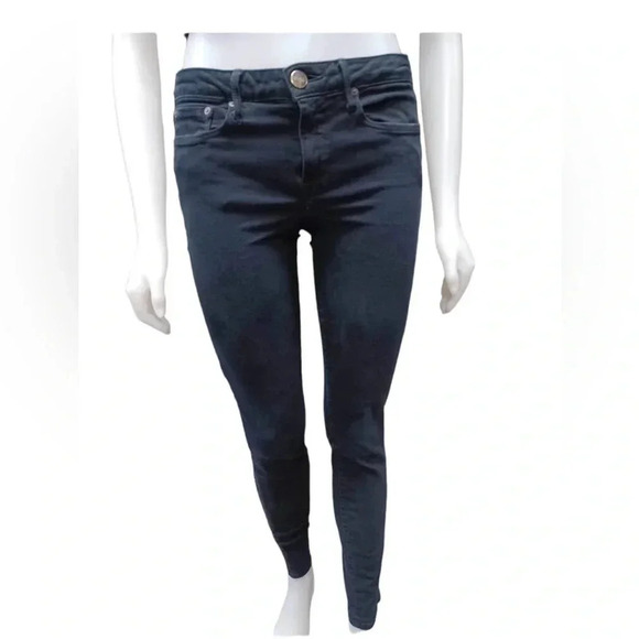 Vince Black Wash Riley  Skinny Jeans Size 29 - Picture 3 of 14